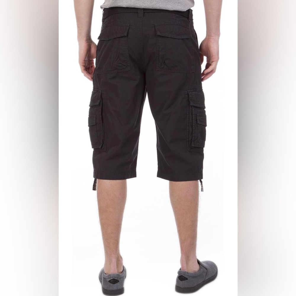 NWT Unionbay Men's Cordova Belted Messenger Cargo Short Size 30 - Picture 3 of 7